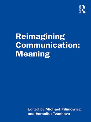 cover image of Reimagining Communication